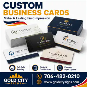 Dahlonega GA Custom Business Cards Premium Printing Services