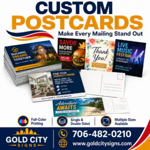 Dahlonega GA Custom Postcards Direct Mail Printing Services