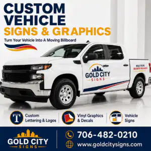 Dahlonega Vehicle Lettering Commercial Truck Signs and Graphics