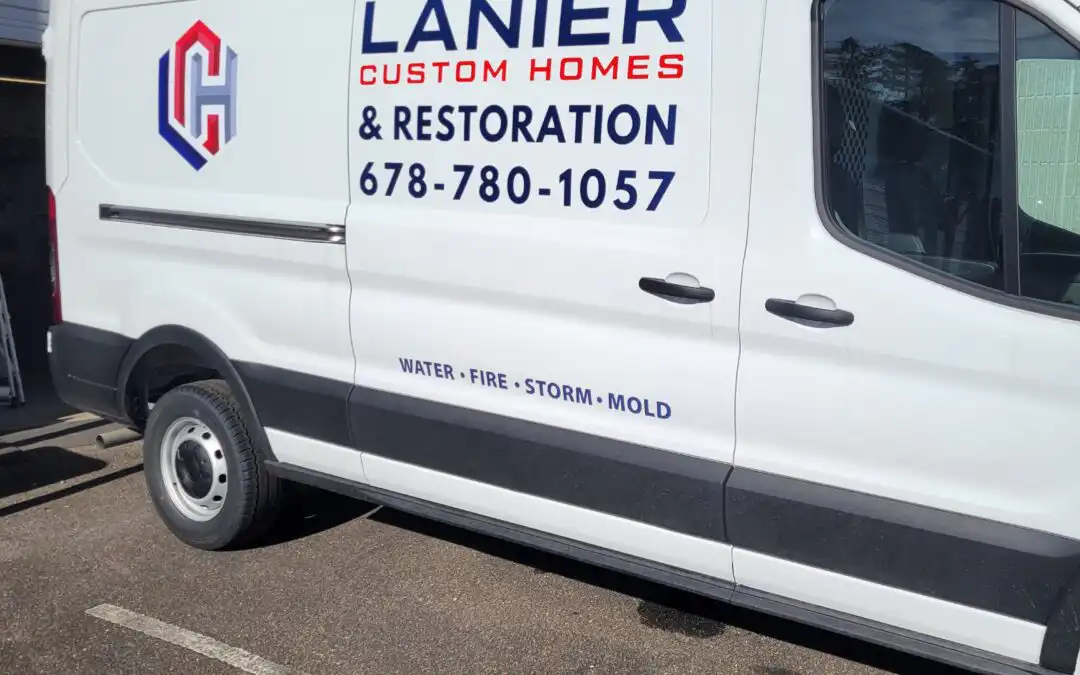 Commercial Fleet Graphics: Lanier Custom Homes & Restoration