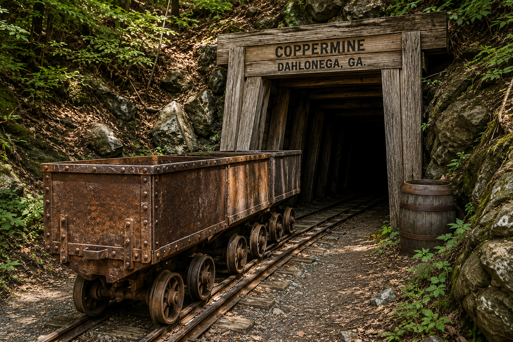 The Copper Mines of Dahlonega, Georgia: A Forgotten Chapter in Gold Country 1 Dahlonega GA