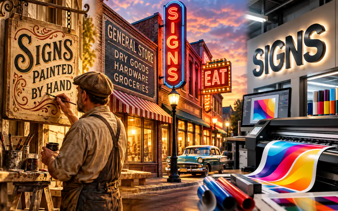 The History of the Sign Business until 2026